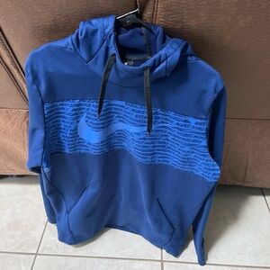 Nike Men's Royal Blue Hoodie